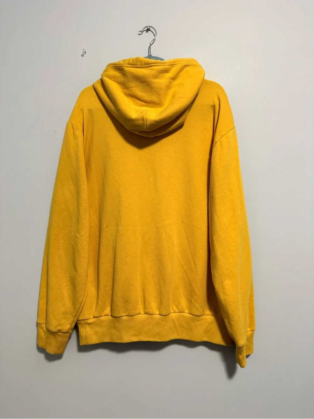 Polo Ralph Lauren Men's Yellow Polo 1967 Athl. Dept Fleece Pullover Hoodie XL